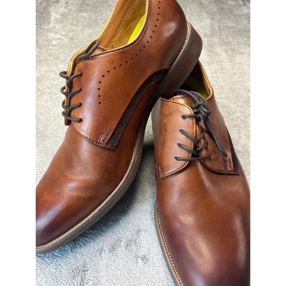Florsheim Other - Florsheim Fuel Wingtip Oxford Mens Tan Leather Dress Shoes‎ 15172-221 Size 9.5M